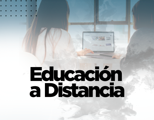 Alumnos de educación a distancia